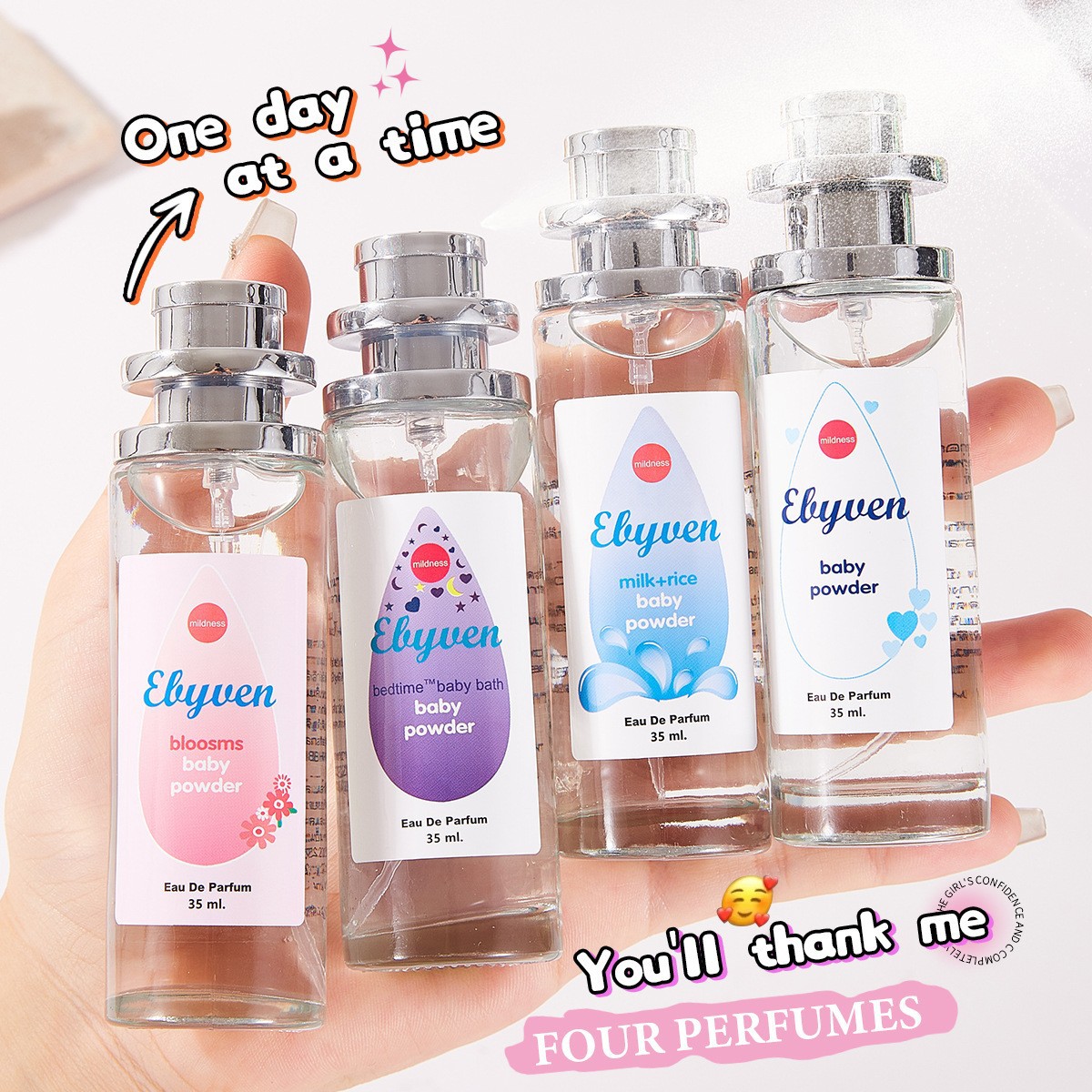 Perfume Alcohol Fragrance - Babymelkpoeder Damesparfum Fris Elegant Hoogwaardig Bloemig